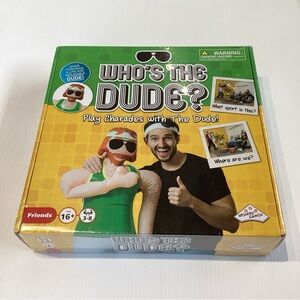 Who's The Dude? Charades Game New In Box